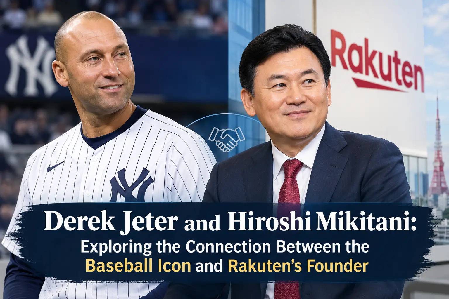 derek jeter and hiroshi mikitani